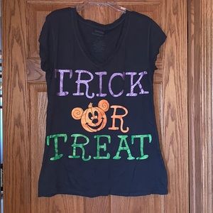 Disney Parks Mickey Trick or Treat Halloween shirt
